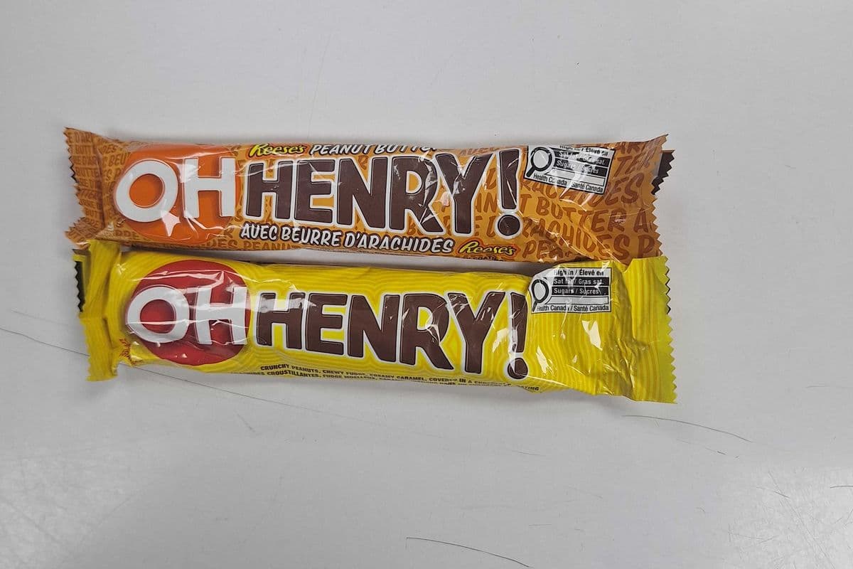 Oh Henry ! (58 g) - $ 1.99