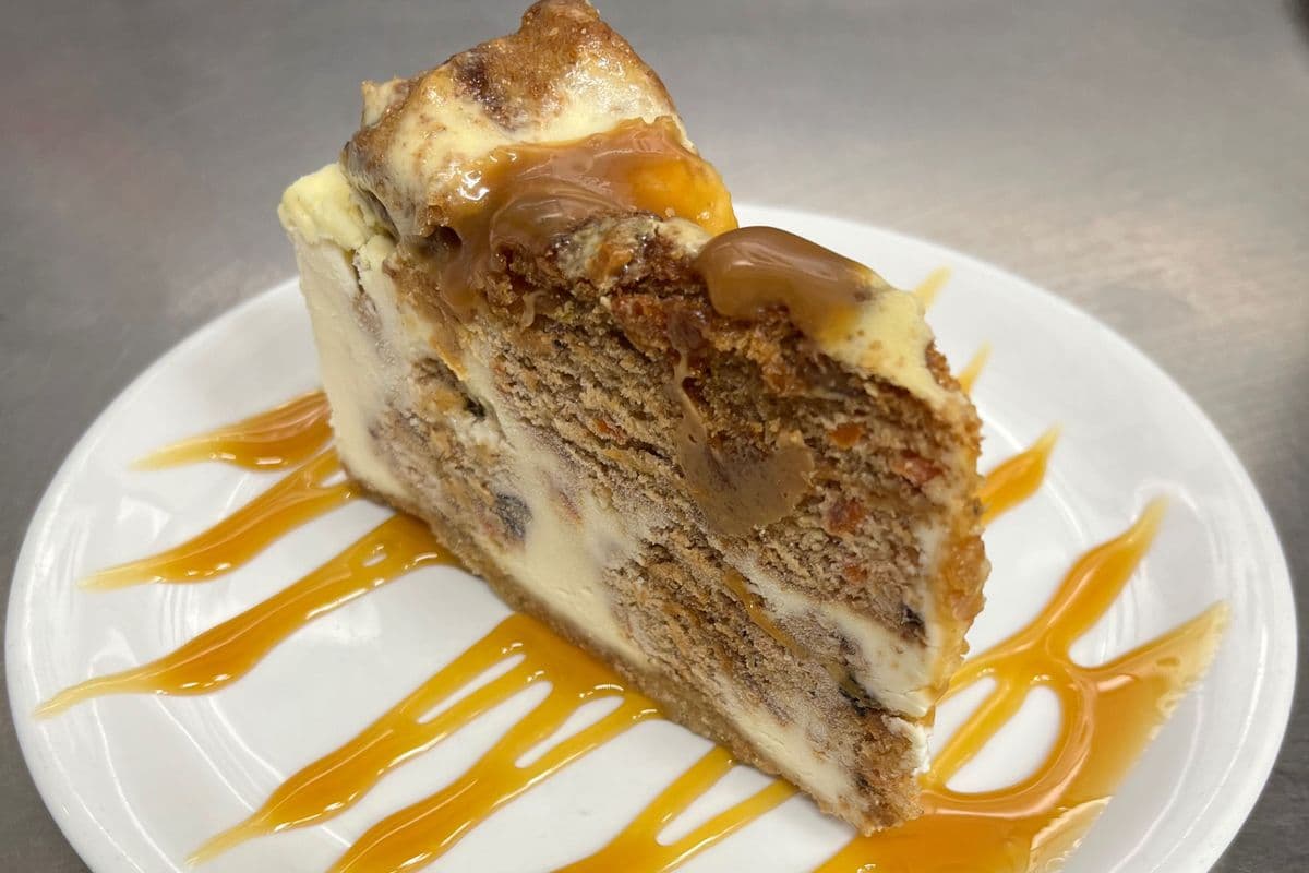 Caramel Carrot Cheesecake