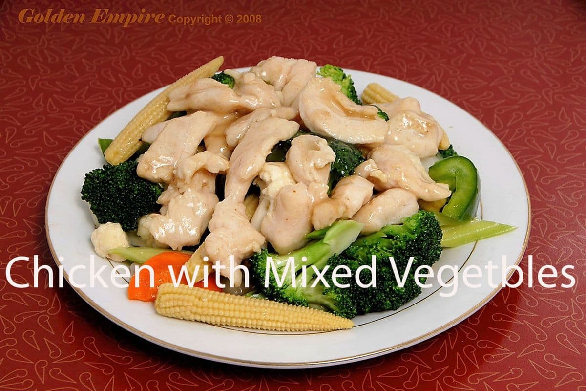 Chicken with Mixed Vegetables