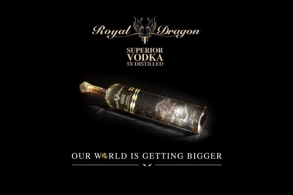 ROYAL DRAGON IMPERIAL VODKA (750ML) (1 x 750ML)