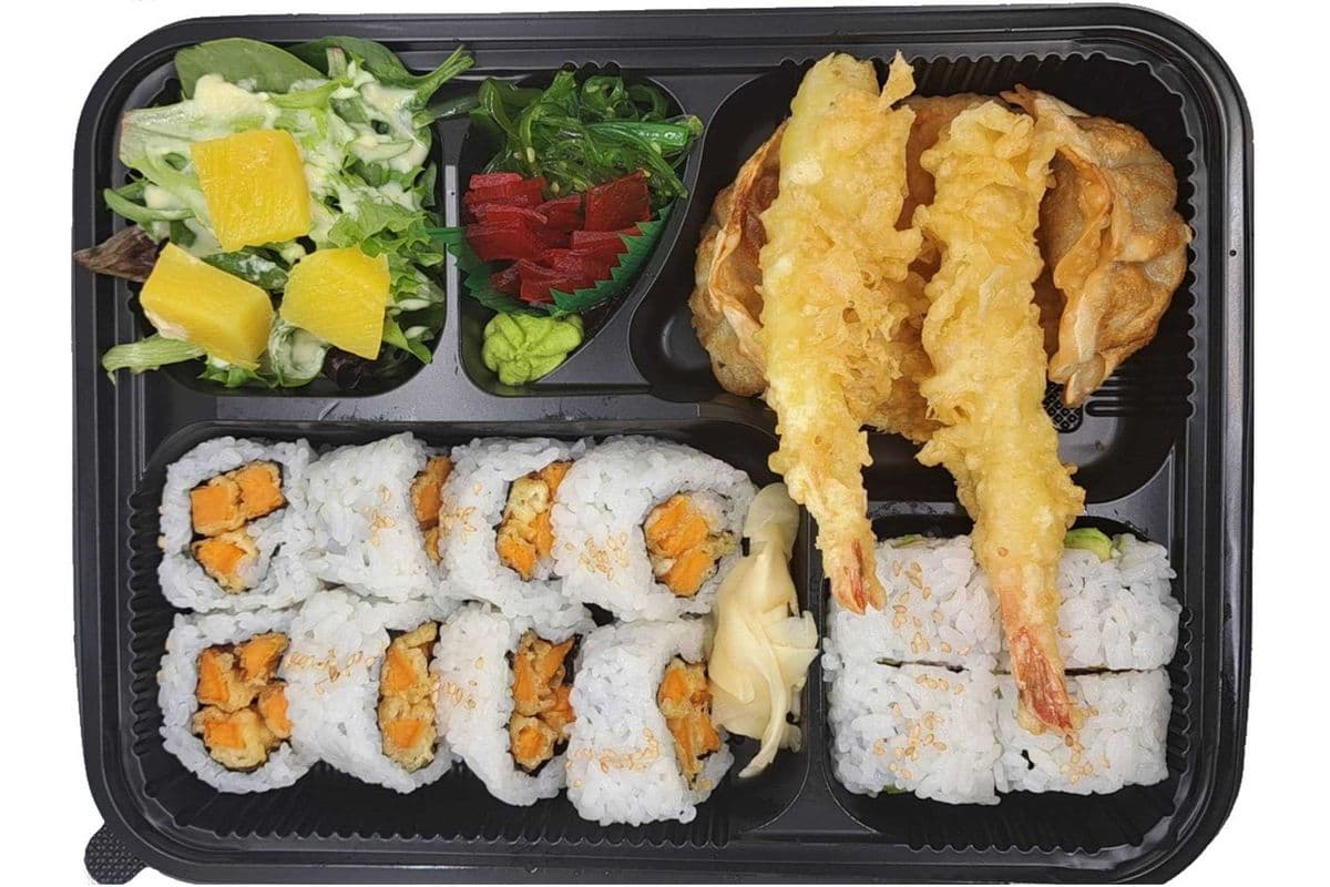 Yam Roll Bento