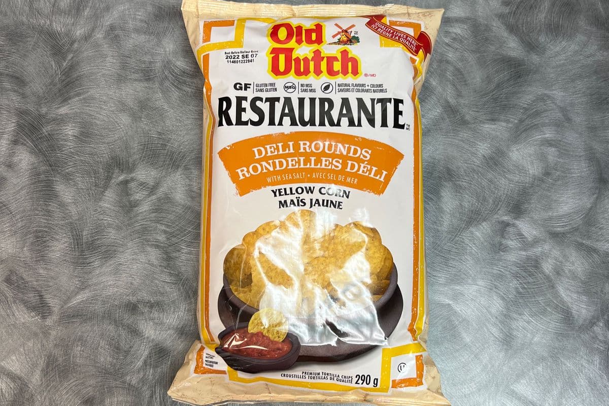 Old Dutch Deli Rounds Yellow Corn (290g)