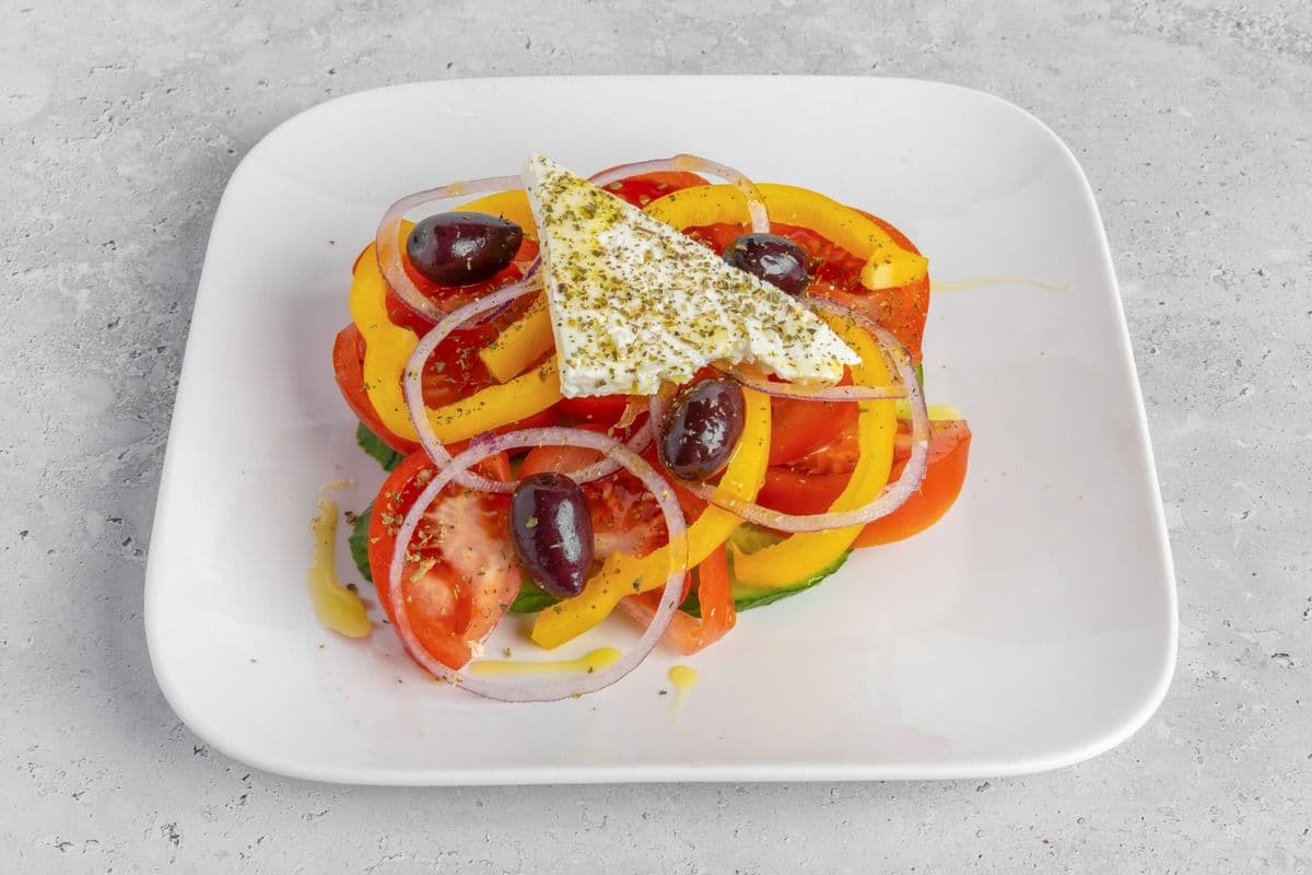 Horiatiki (Greek Village Salad)