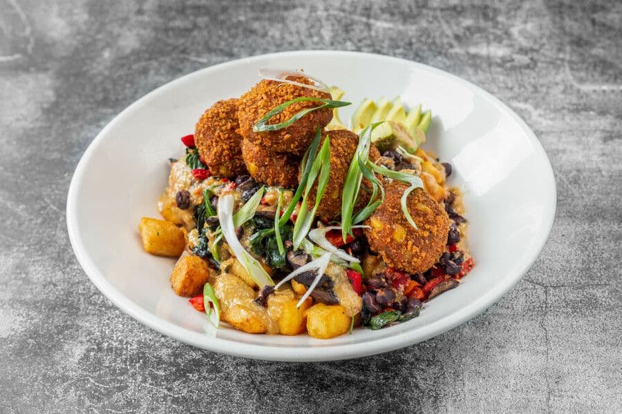 Falafel Vegan Hash