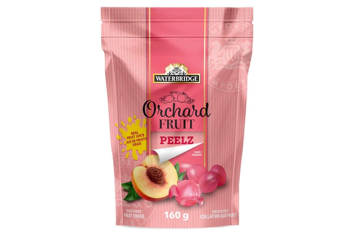 Waterbridge Orchard Fruit Peach Peelz (160gm) (130 Cal)