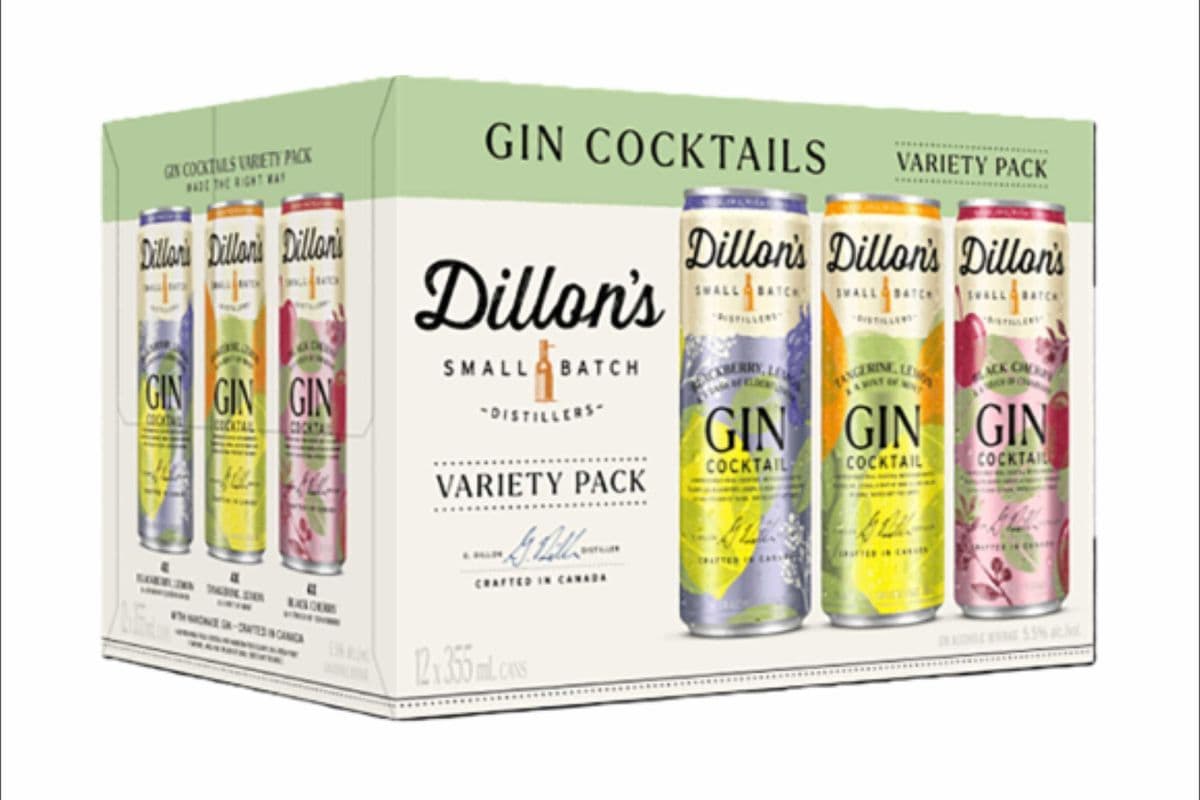 Dillon's Gin Cocktails Variety 12 Can Pack (12 x 355ml)