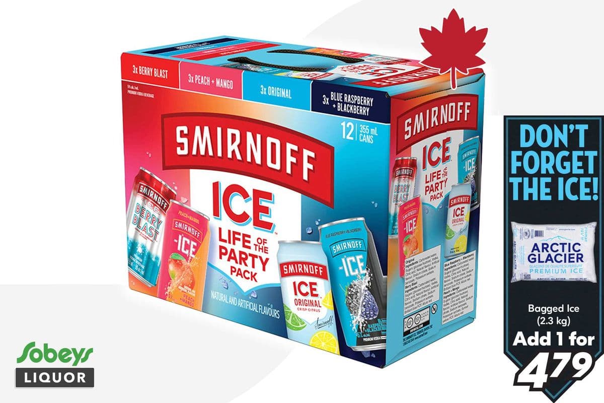 Smirnoff Ice Party Pack (12 x 355 ml)