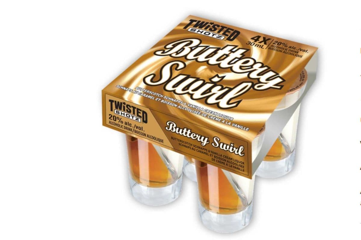 BUTTERY SWIRL (TWISTED SHOTZ) (4 x 30ML)