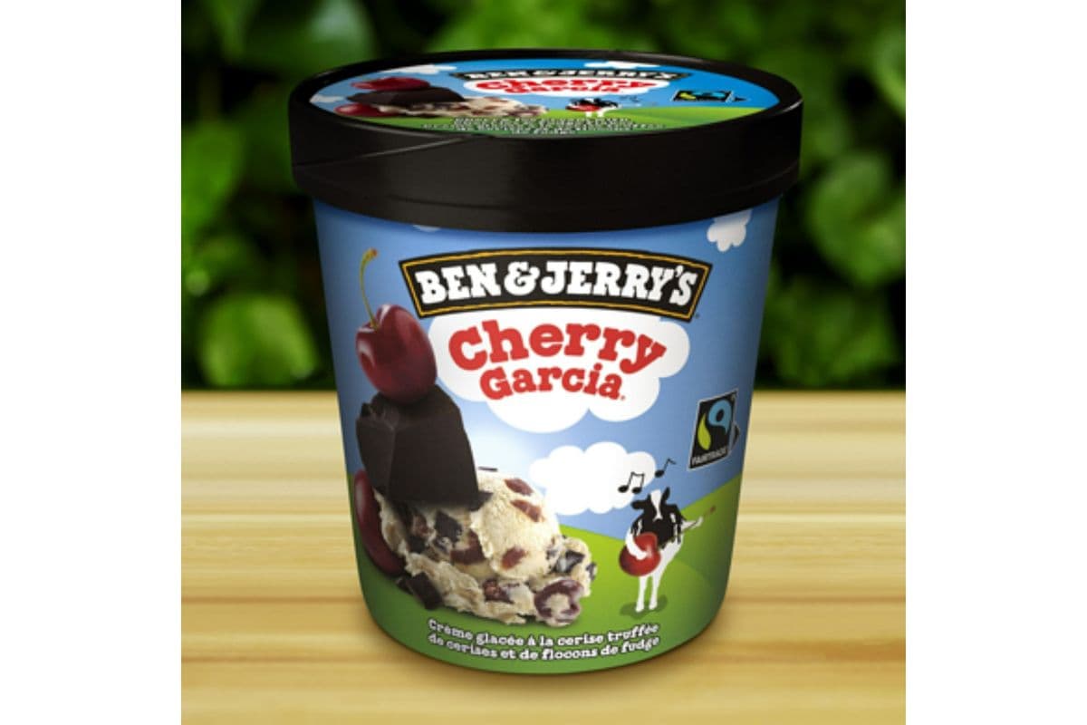 Ben & Jerry's Cherry Garcia Ice Cream (473 ml)