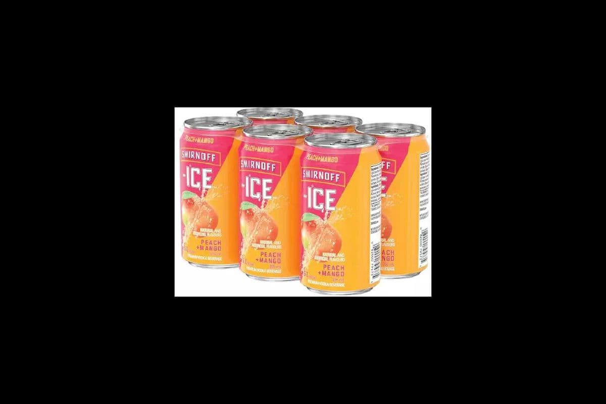 SMIRNOFF ICE PEACH+MANGO (6 x 355ML CANS) (6 x 355ML)