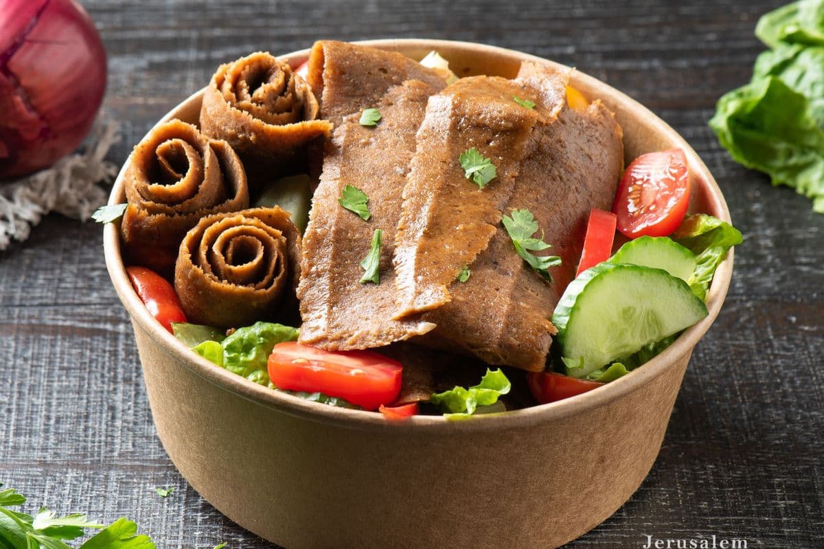 Beef Donair Salad
