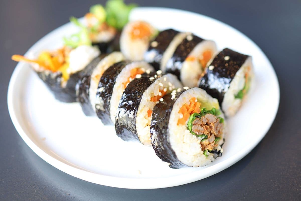 Spicy Pork Kimbap
