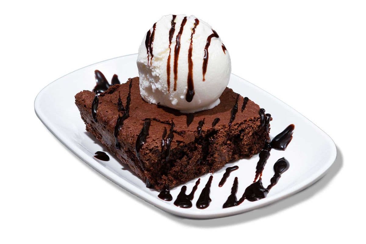Hot Chocolate Brownie with ice cream