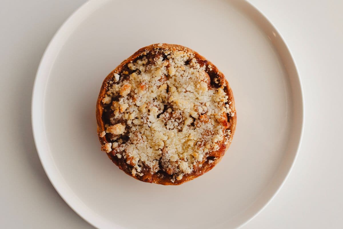 Apple Crumble Tart
