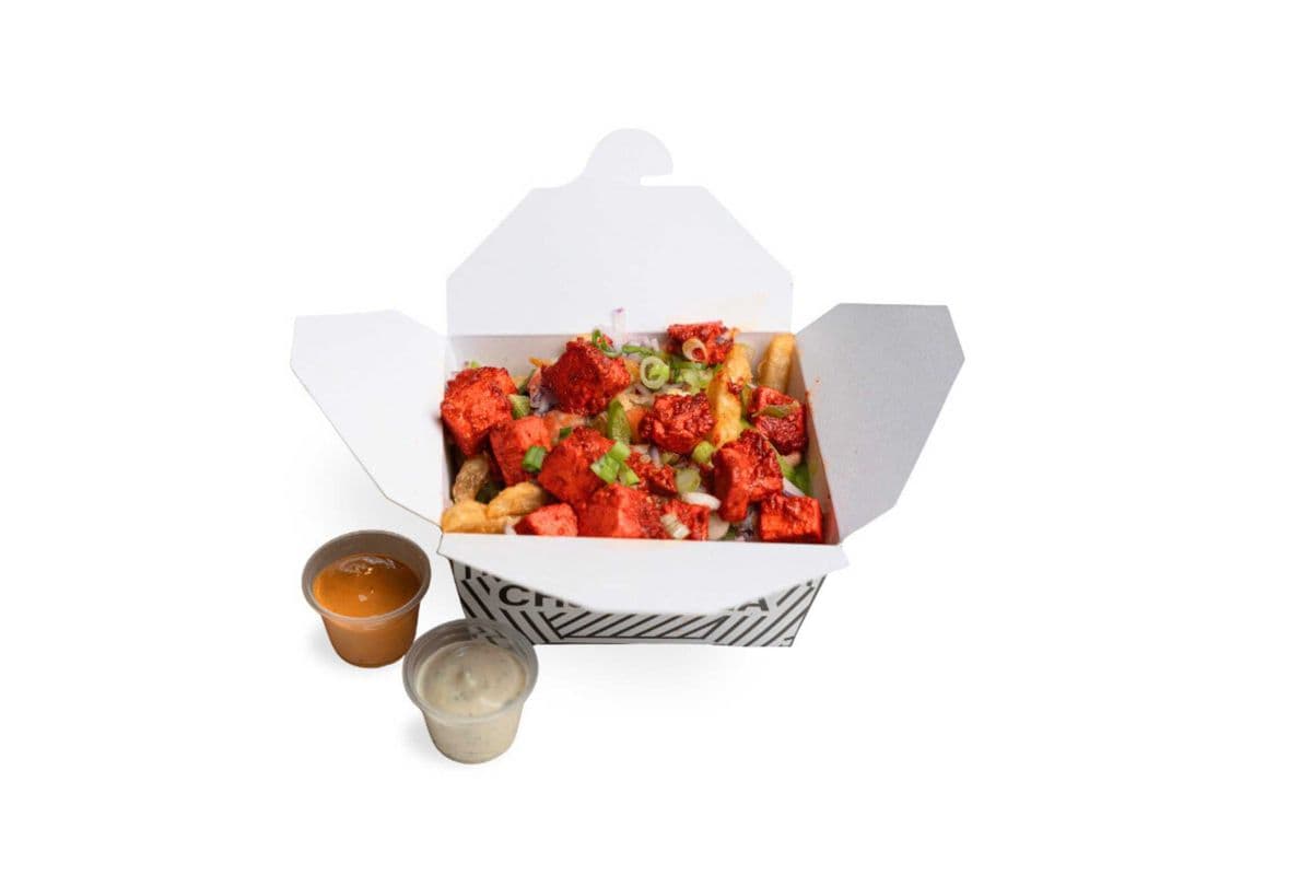 Paneer Tikka Loaded Fries
