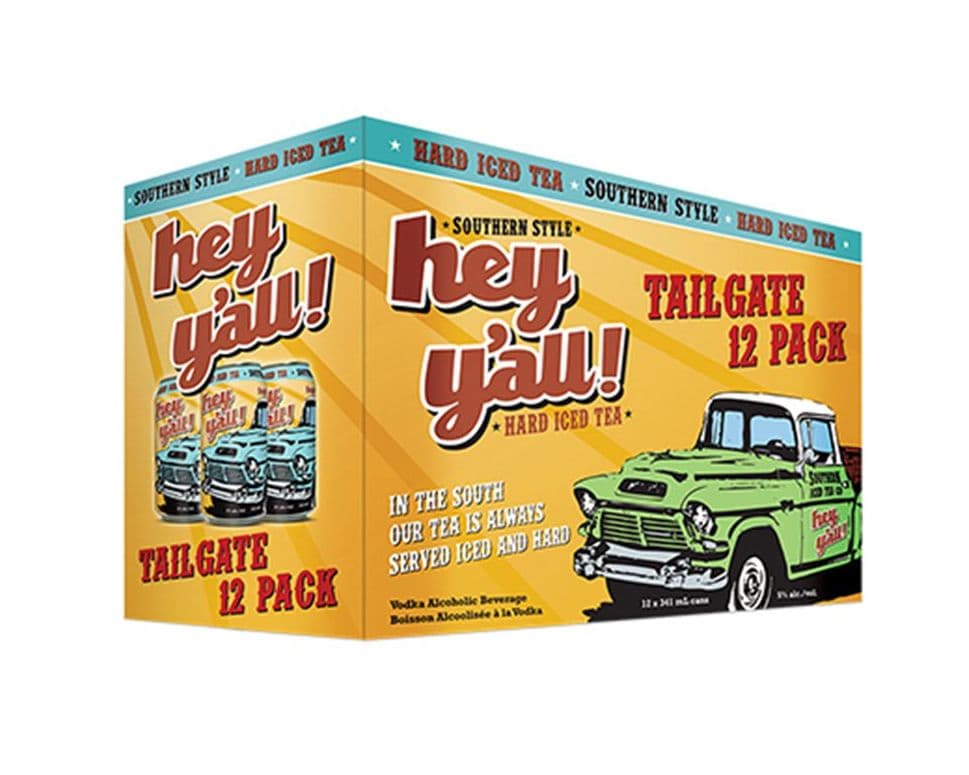 Hey Y'All ICE TEA 12CAN (12 x 355ml Cans)