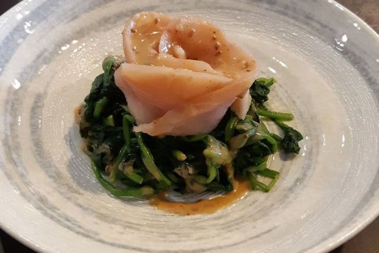 Tuna and Goma-ae