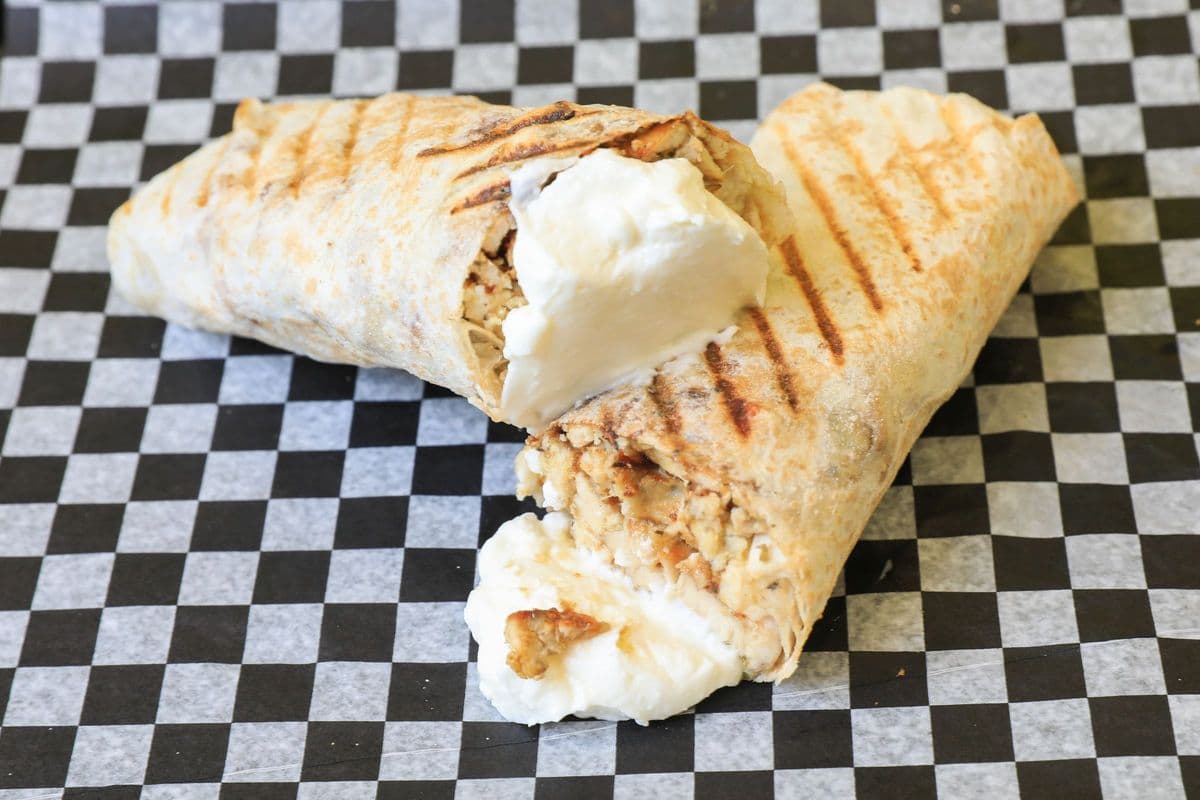Saj shawarma poulet/Chiken shawrma saj