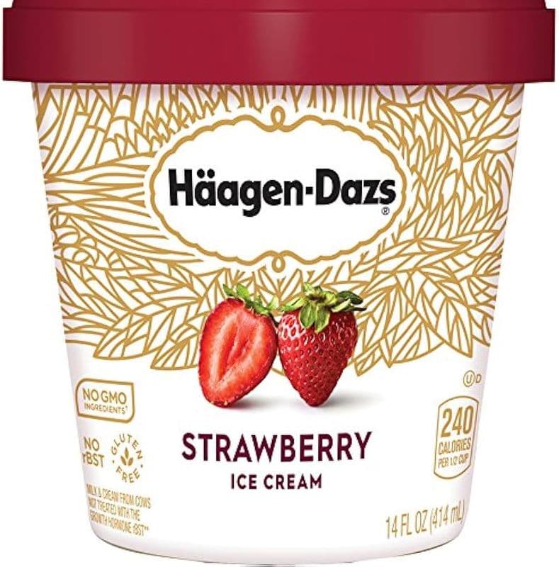 Haagen-Daz Fraise/ Haagen-Daz Strawberry