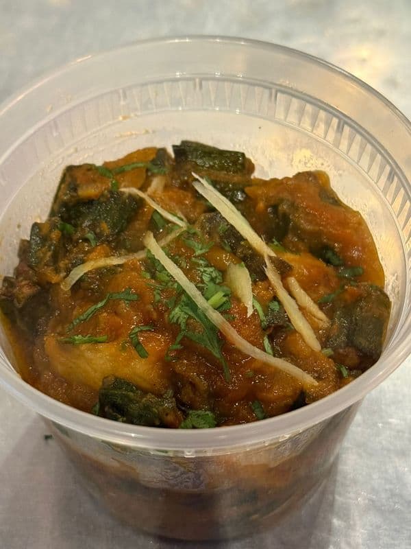 Okra and Potato Masala (Bhindi Masala)