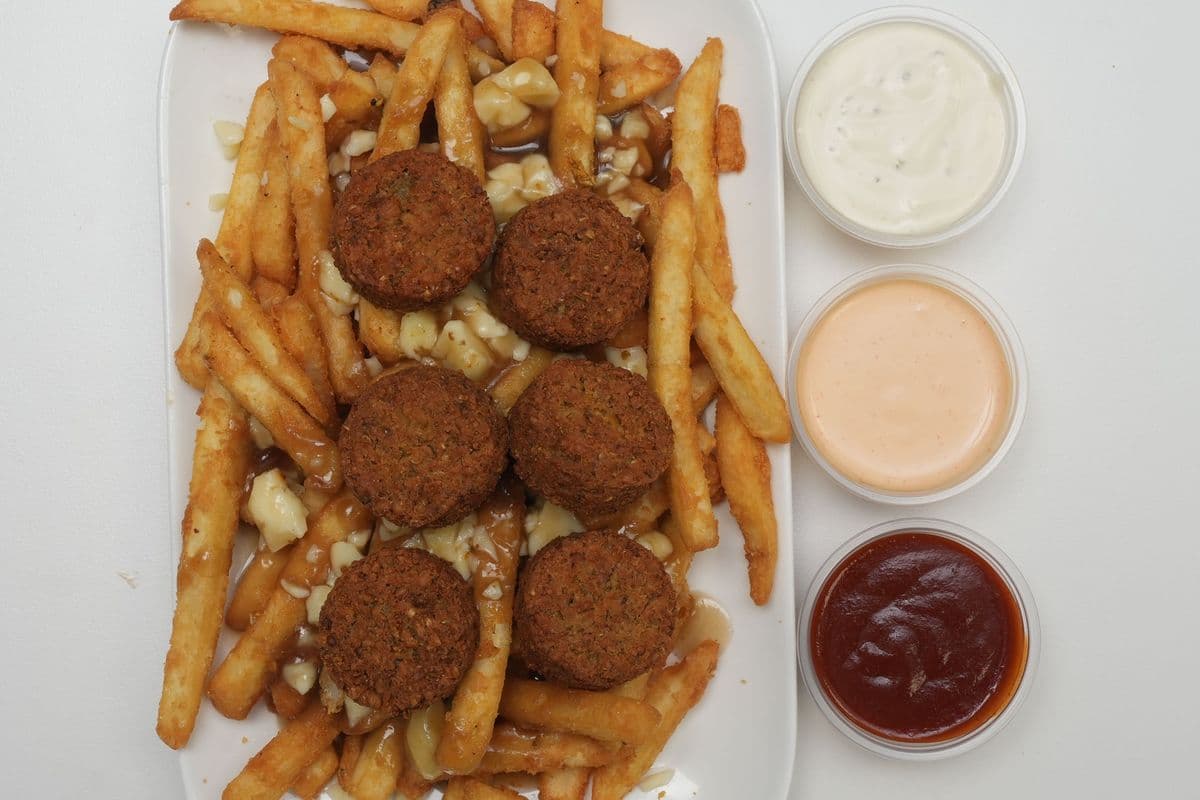 Falafel on the Fries