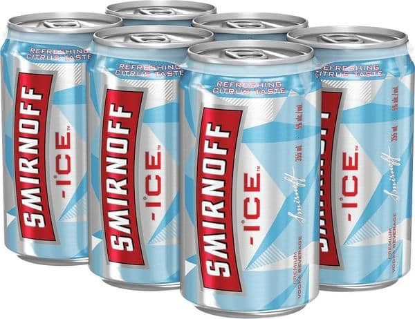Smirnoff Ice (6 x 355 ml Cans)