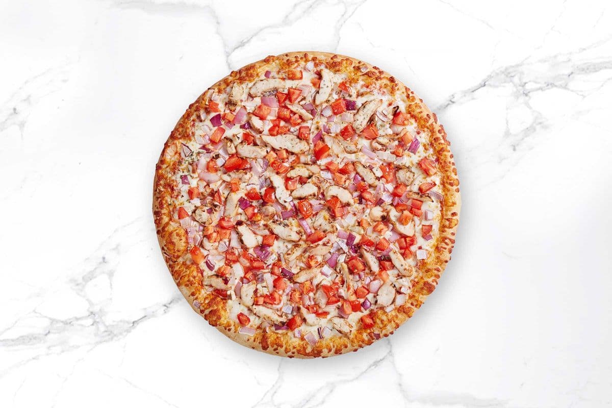 Grilled Chicken Club Pizza