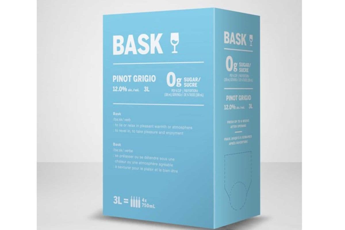 BASK PINOT GRIGIO 3L (1 x 3L)