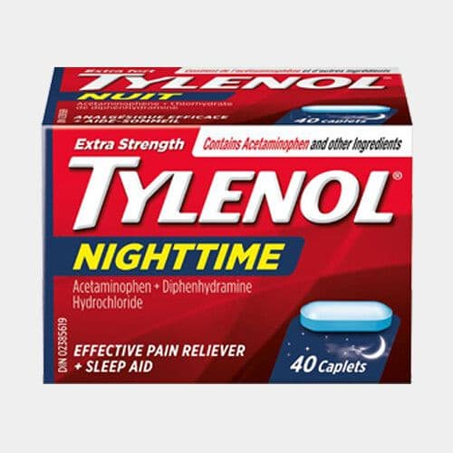 Tylenol® Nuit (40 caplets) / Tylenol® Night (40 caplets)