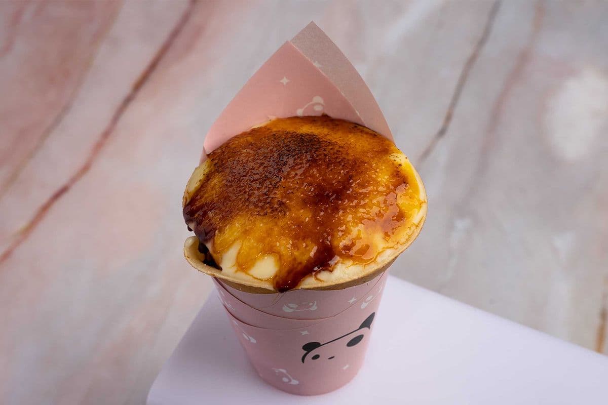 Apple Caramel Brulee w Ice Cream 焦糖蘋果烤布蕾