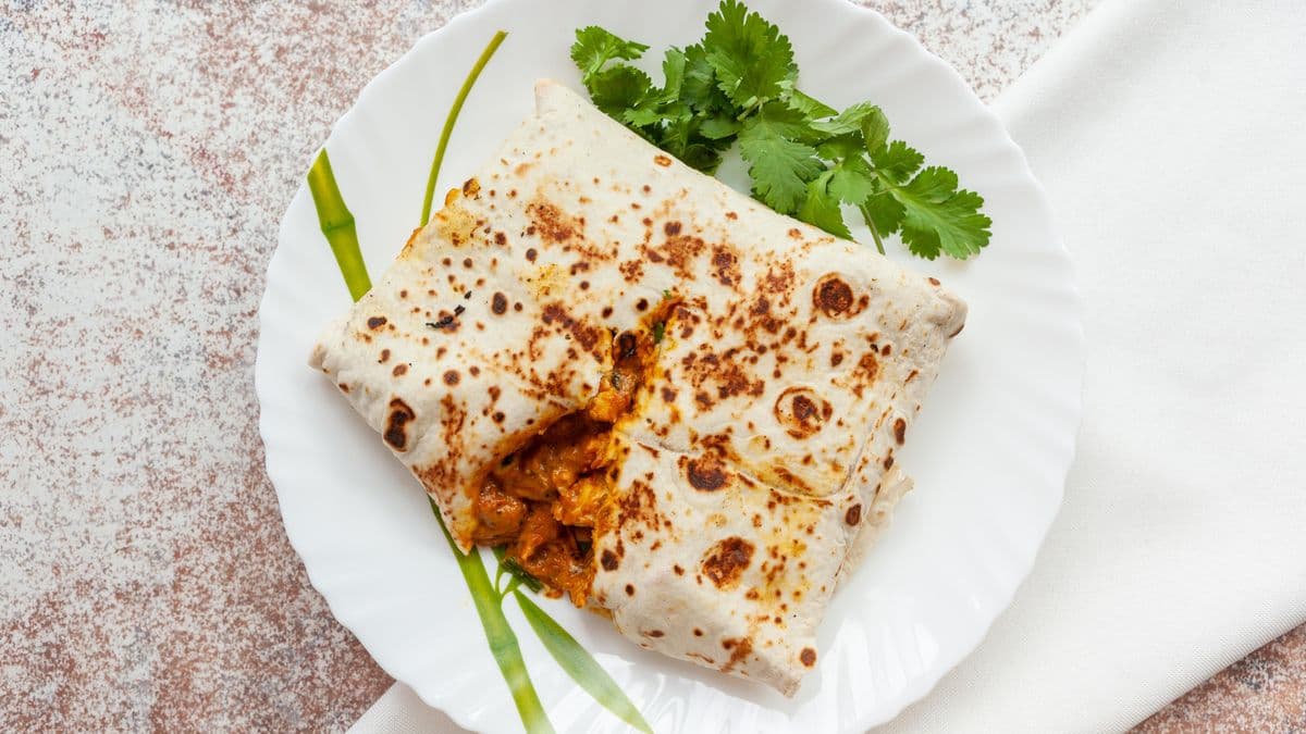Butter Chicken Roti