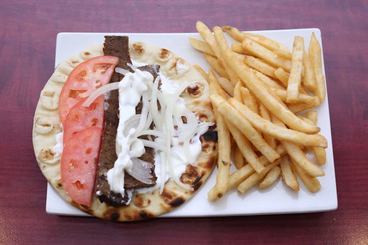 Gyros on a Pita