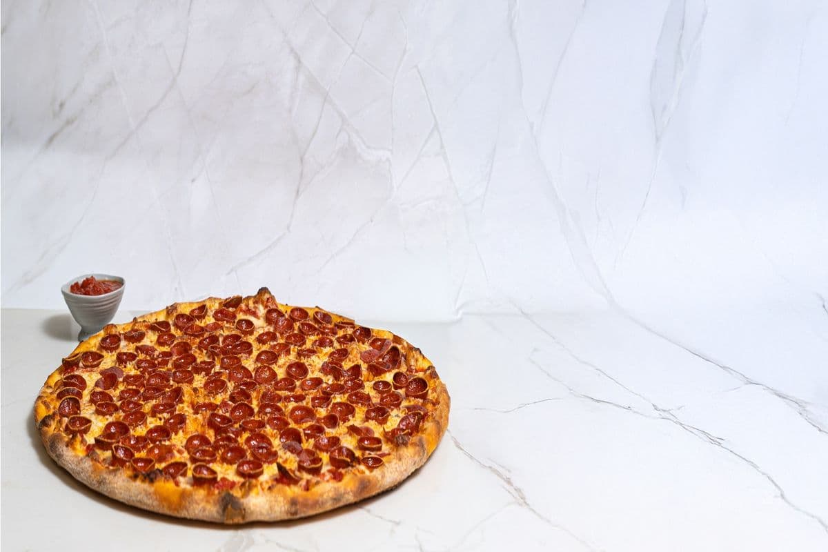 18" Extra Large New York Style Cup N Char Pepperoni Pizza