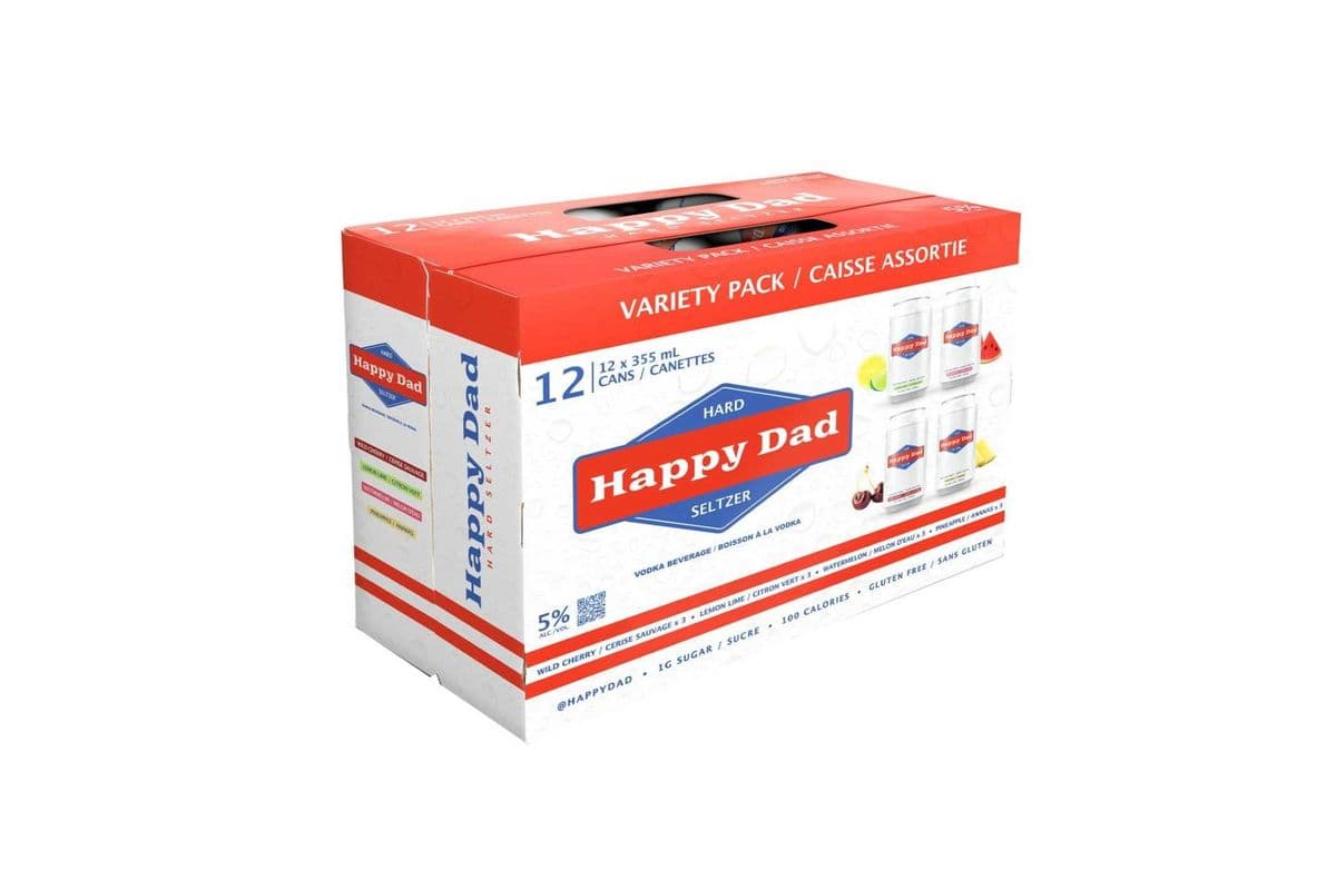 Happy Dad 12 Pack Variety (1 x 355 ml cans)