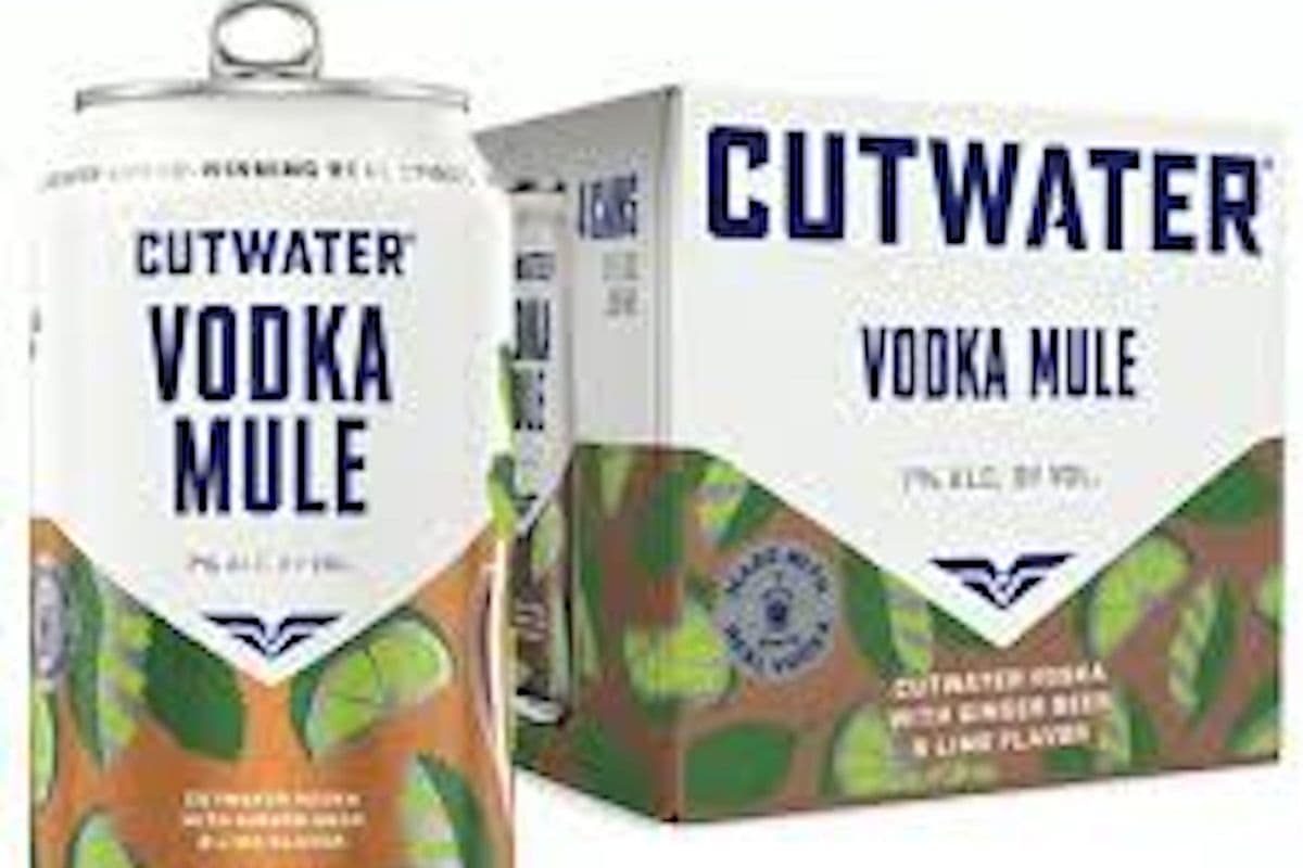 Cutwater Vodka Mule Can (4pcs) (4 x 355ML)