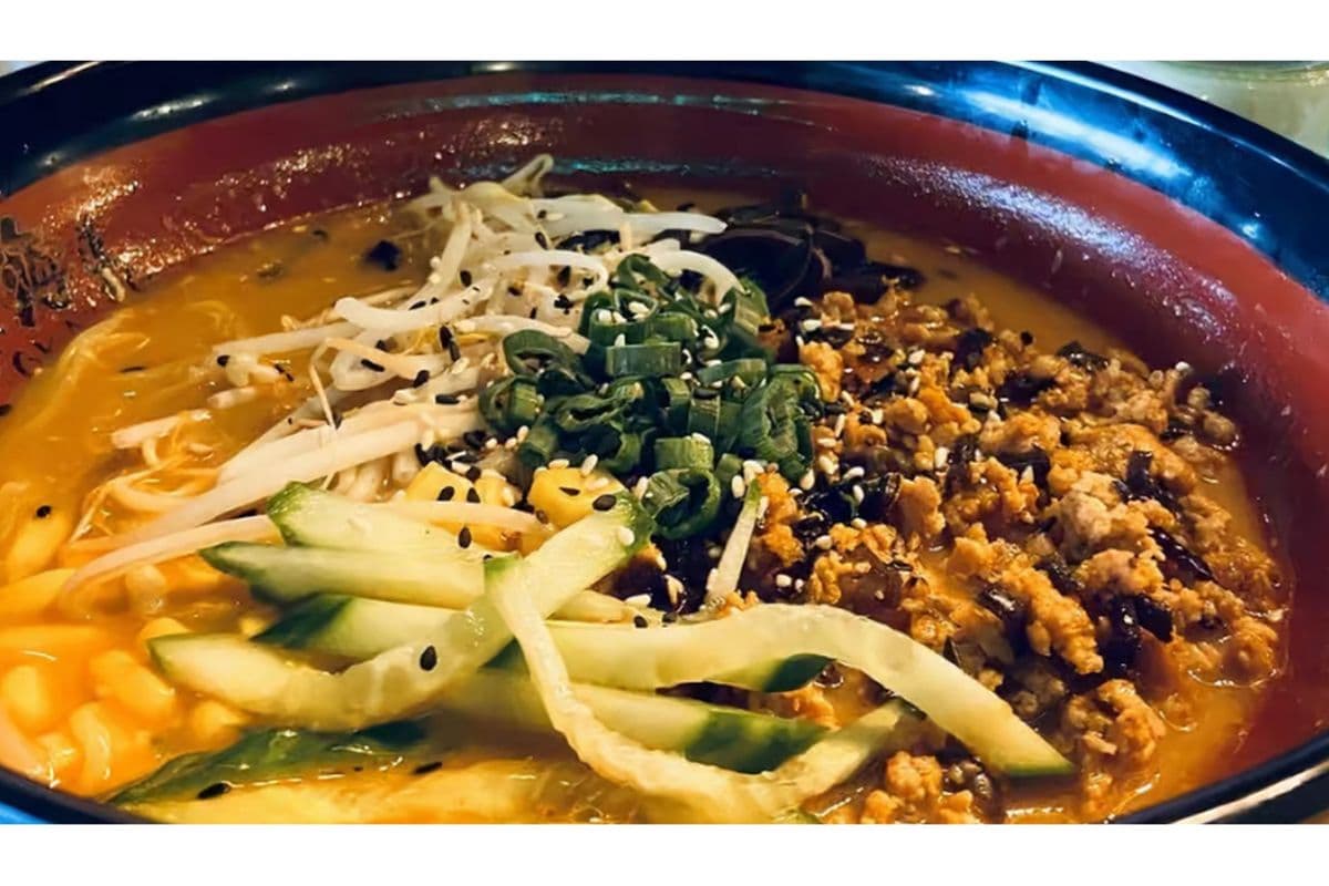 56. Tonkotsu Chilli Goma Ramen