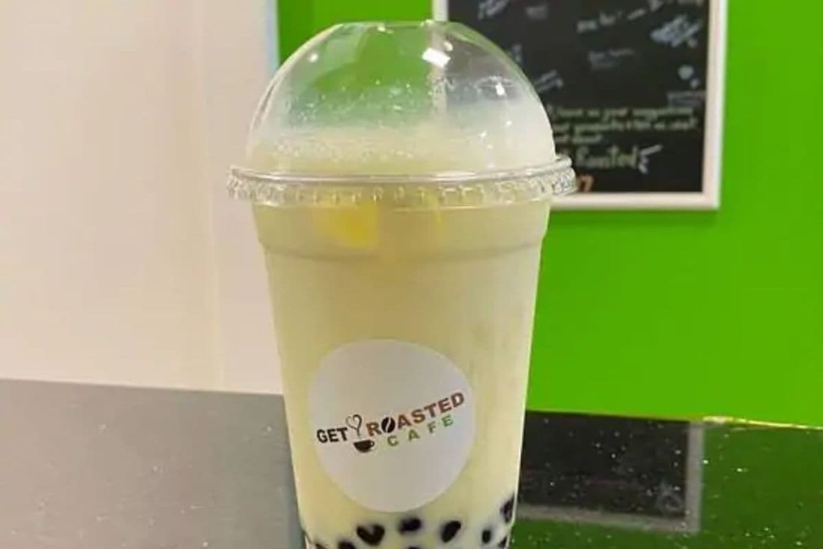 Banana Bubble Tea (with Milk)
