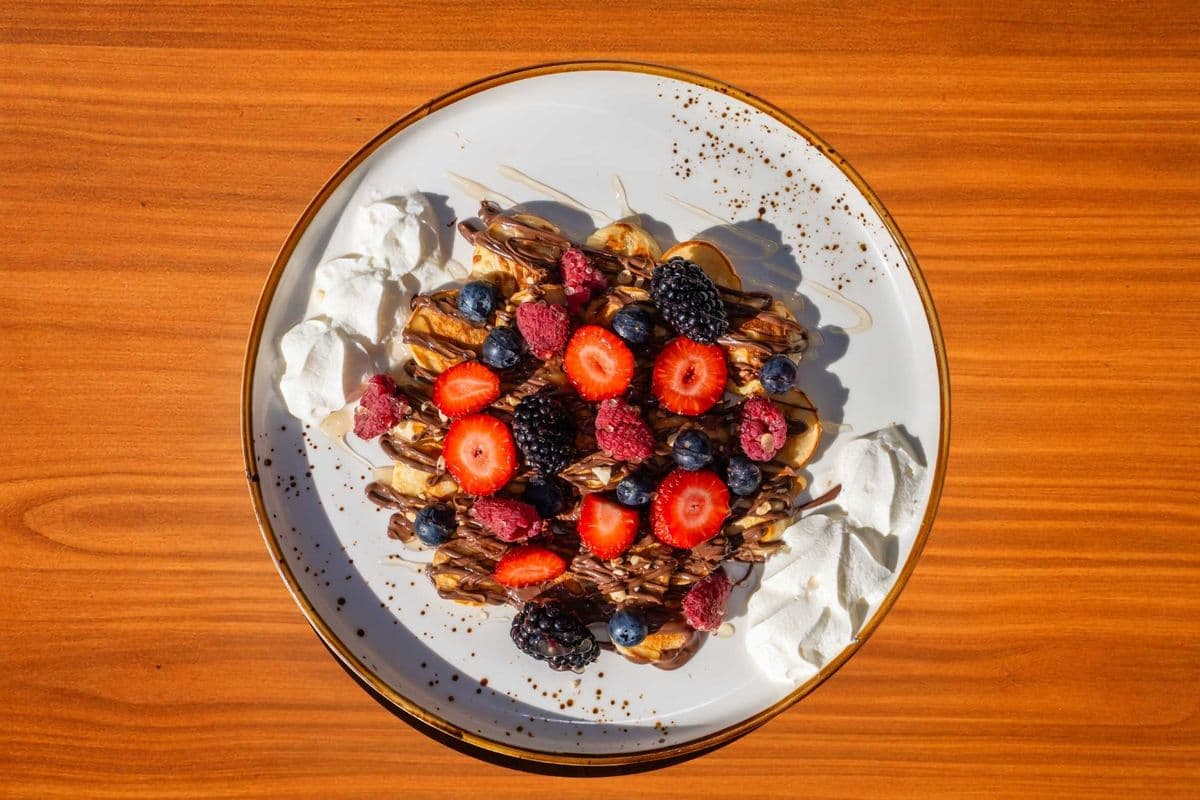 Minipancakes Fruits des champs