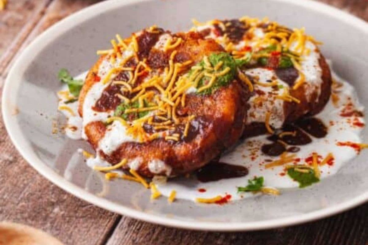 Delhi Wali Tikki Chaat (2pcs)
