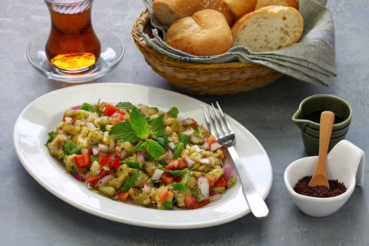 Eggplant salad