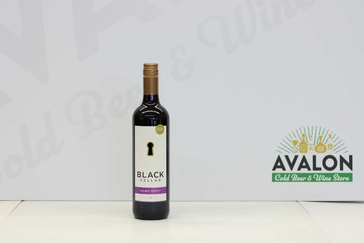 Black Cellar Malbec Merlot 750ml Bottle (1 x 750ml)