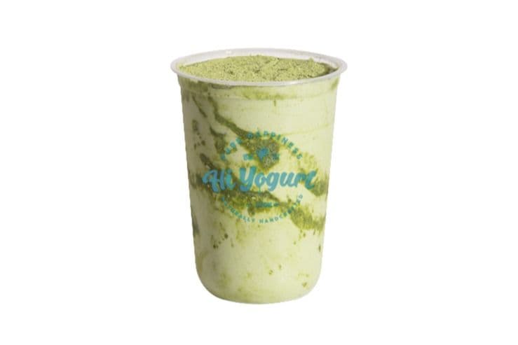 Matcha Baked Cold Brew Yogurt