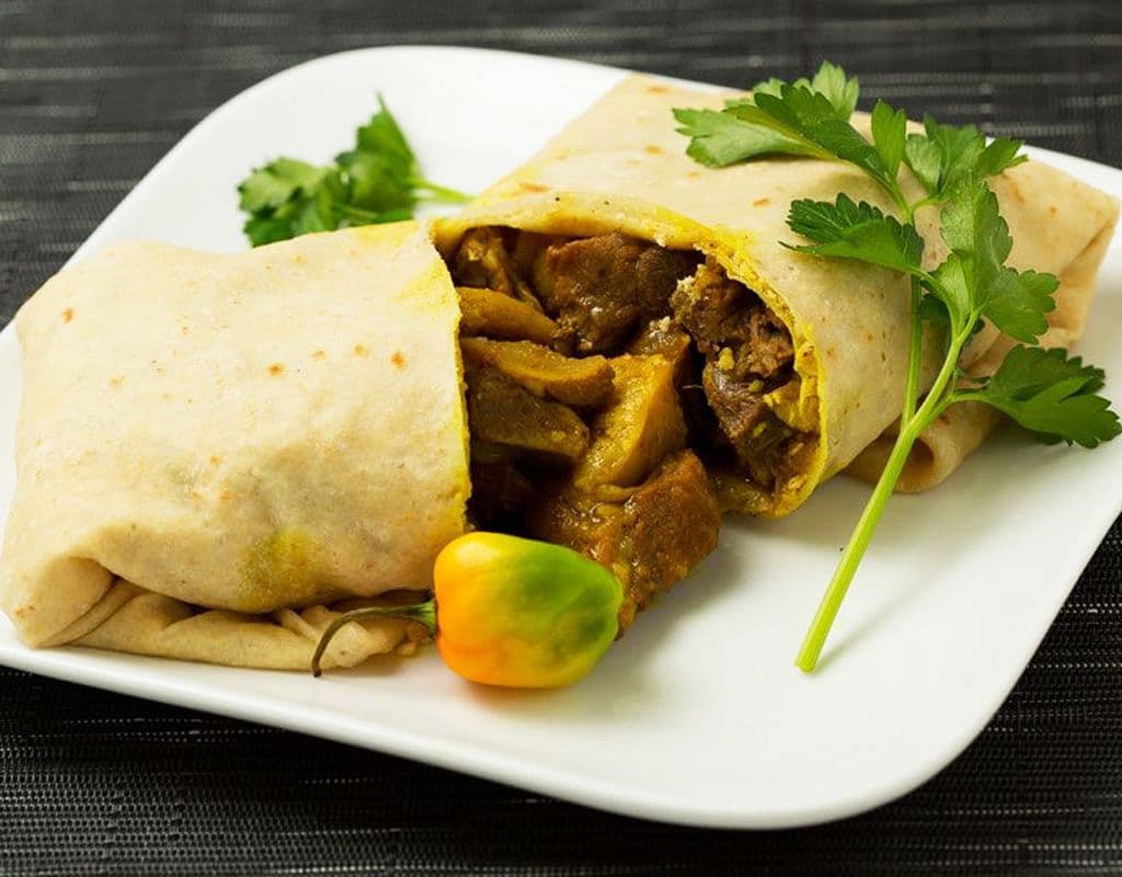 Goat Roti bone in