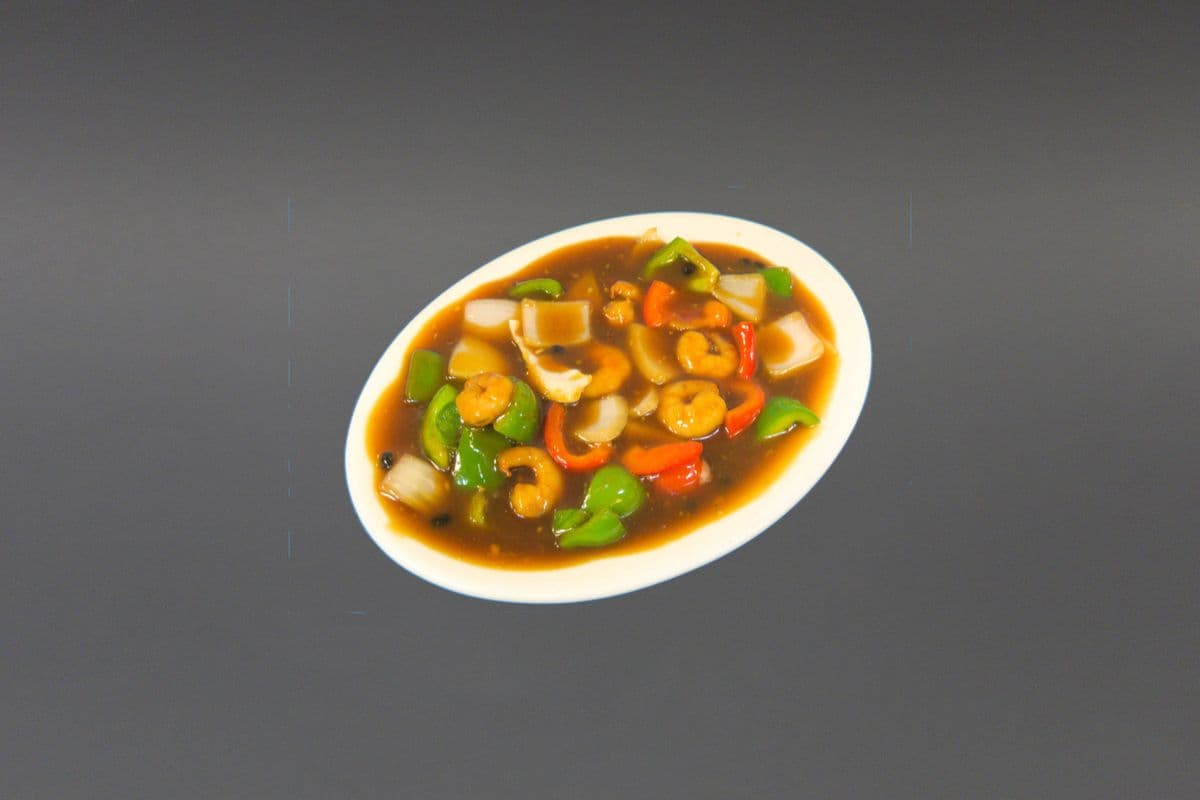 Shrimp with Black Bean Sauce