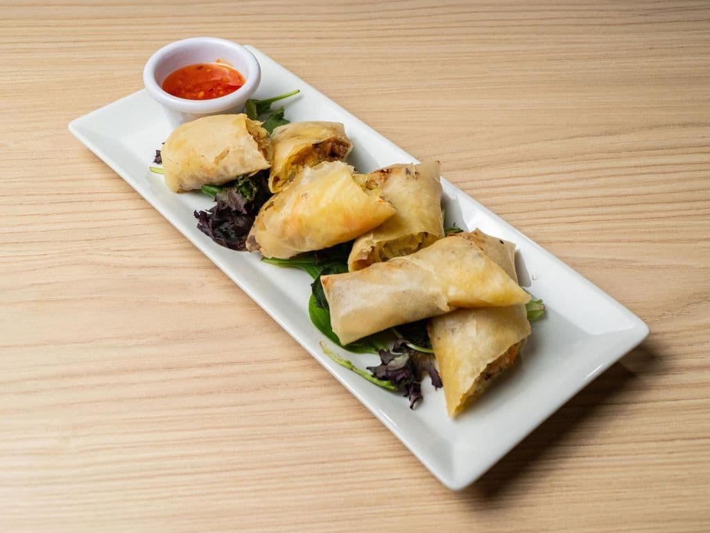 Jerk Chicken Spring Rolls (3)