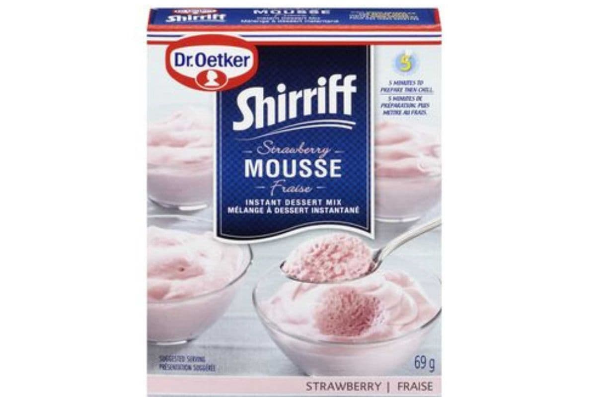 Dr. Oetker Shirriff Strawberry Mousse