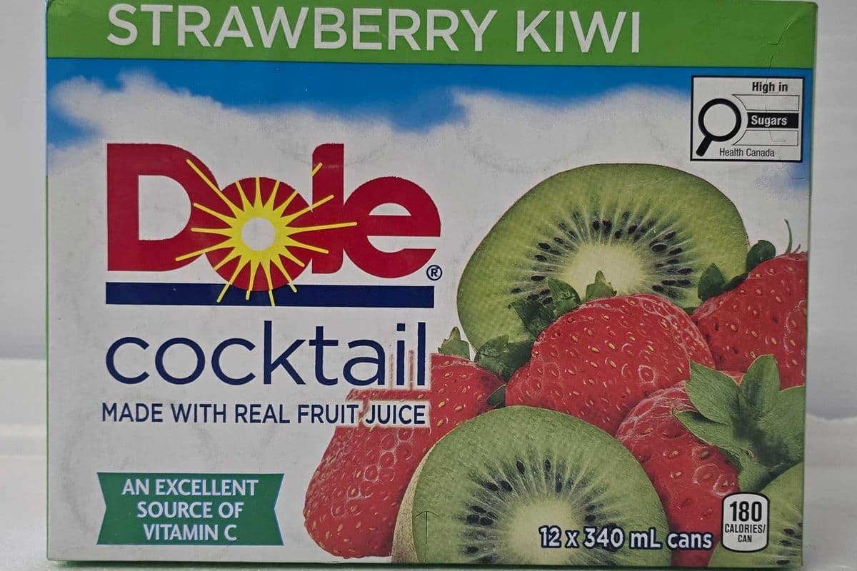 Dole Strawberry Kiwi cocktail 12 × 340ml (12 cans)