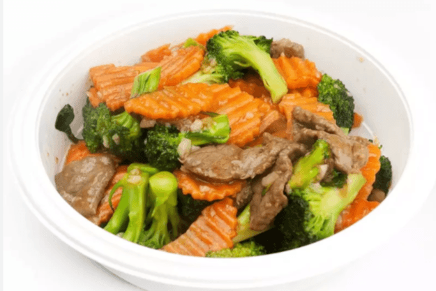 52. Sliced Beef with Mixed Vegetables