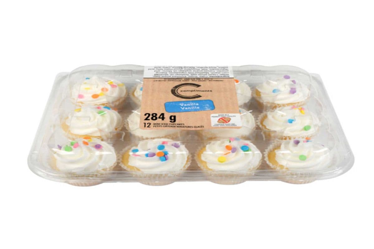 Comp cupcakes vanilla 284 g