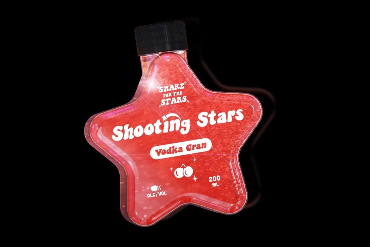 Shooting Stars Vodka Cran (1 x 200 ml)